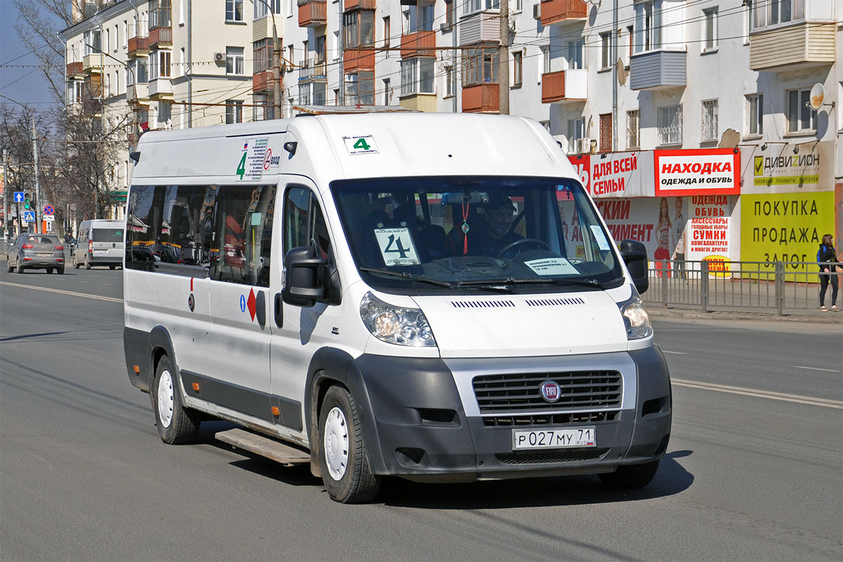 Тульская область, Нижегородец-FST613 (FIAT Ducato) № Р 027 МУ 71 — Фото —  Автобусный транспорт