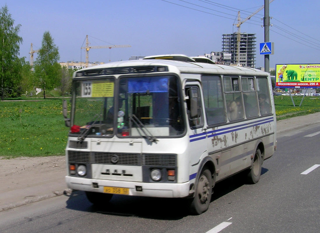 Нижегородская область, ПАЗ-32054 № АО 358 52