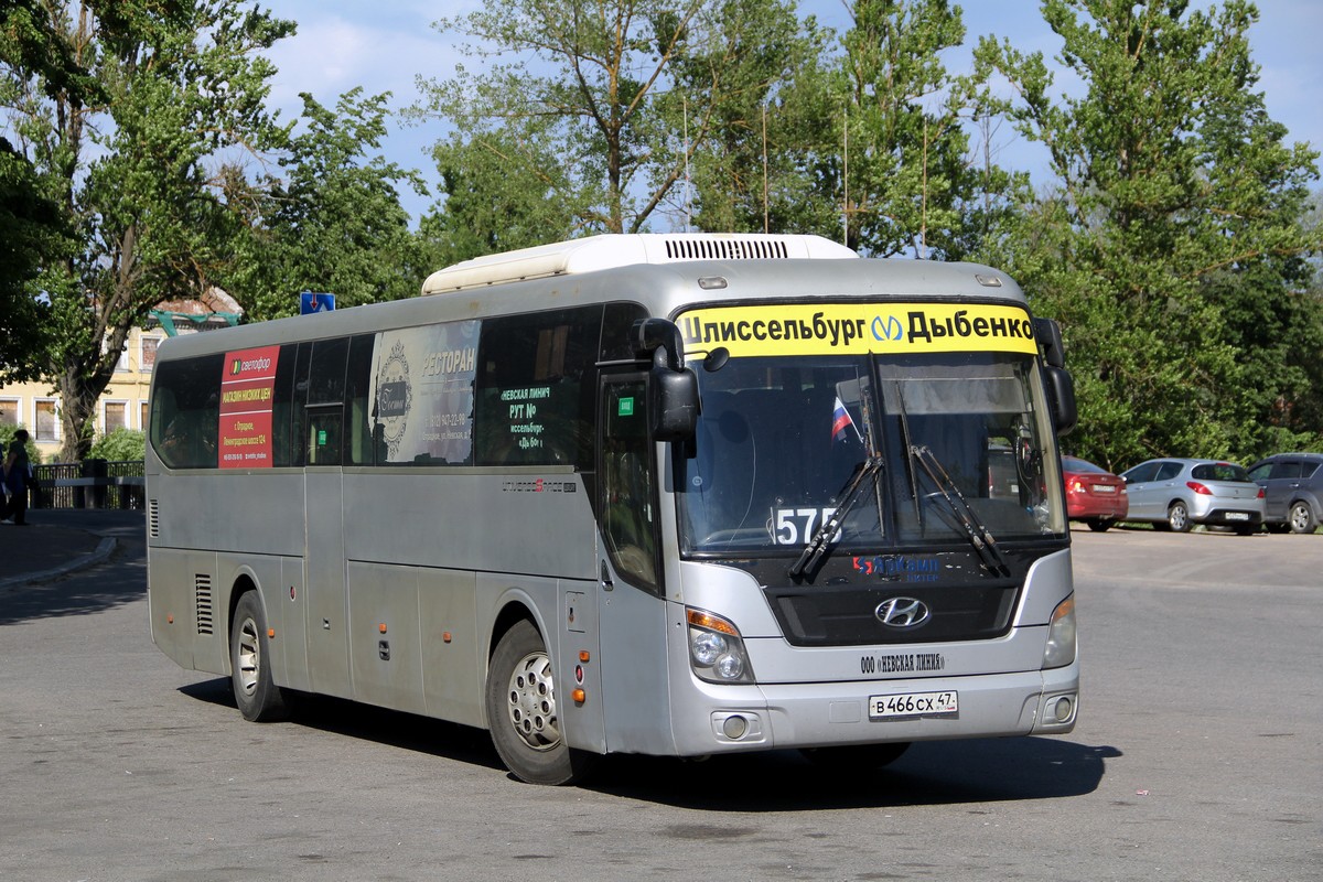 Ленинградская область, Hyundai Universe Space Luxury № В 466 СХ 47