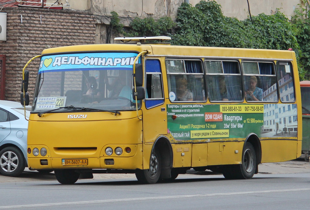 Одесская область, Богдан А09201 № BH 3607 AA