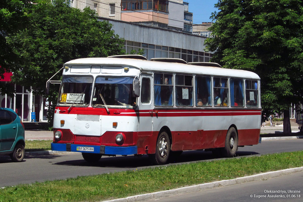 Kirovograd region, LiAZ-677M № BA 0675 AH