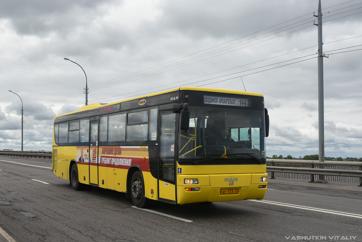 Архангельская область, MAN A72 Lion's Classic SÜ313 № АР 173 72