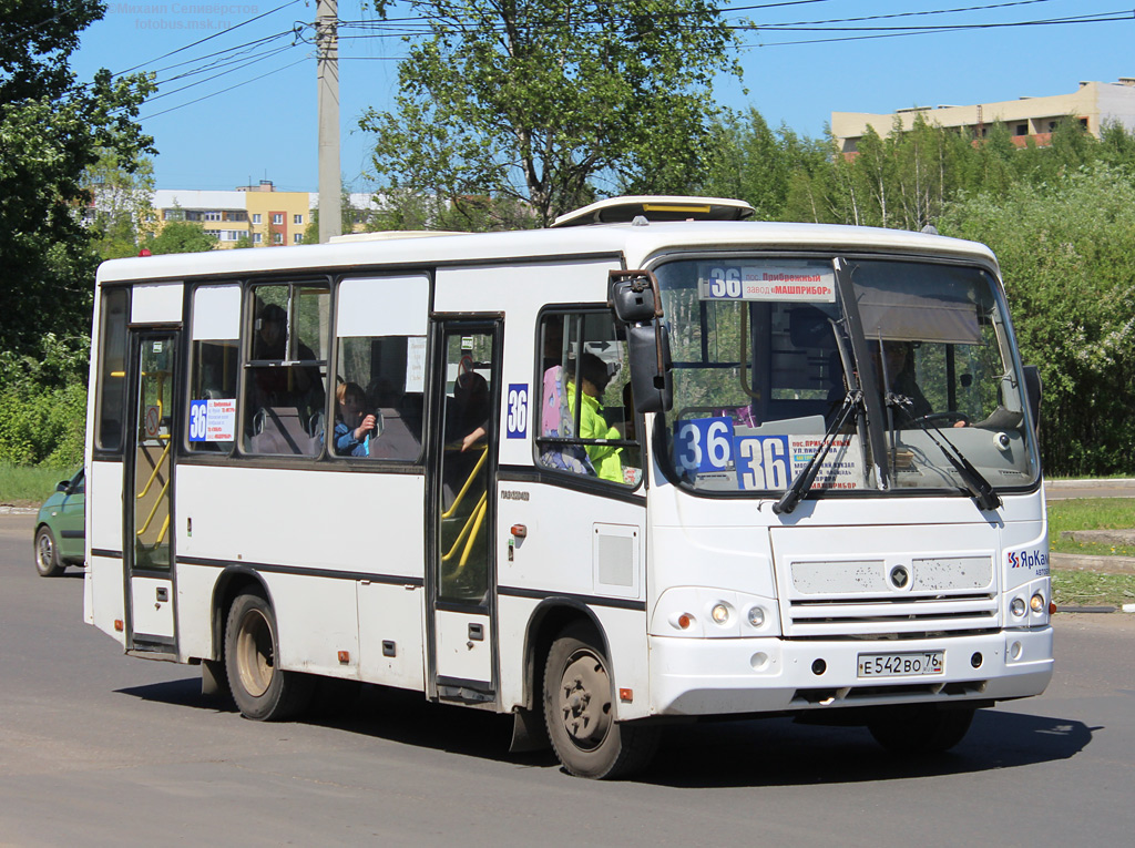 Ярославская область, ПАЗ-320402-05 № Е 542 ВО 76