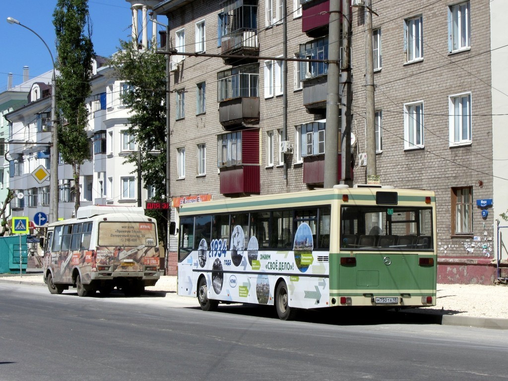 Lipetsk region, Mercedes-Benz O405 č. М 750 ТА 48