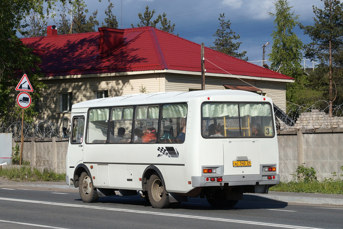 Архангельская область, ПАЗ-32054 № АС 740 29