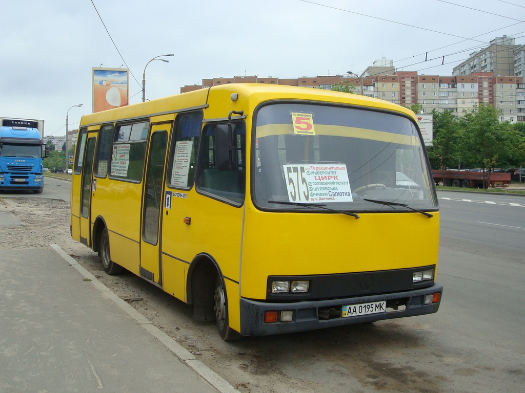 Киев, Богдан А091 № AA 0195 MK