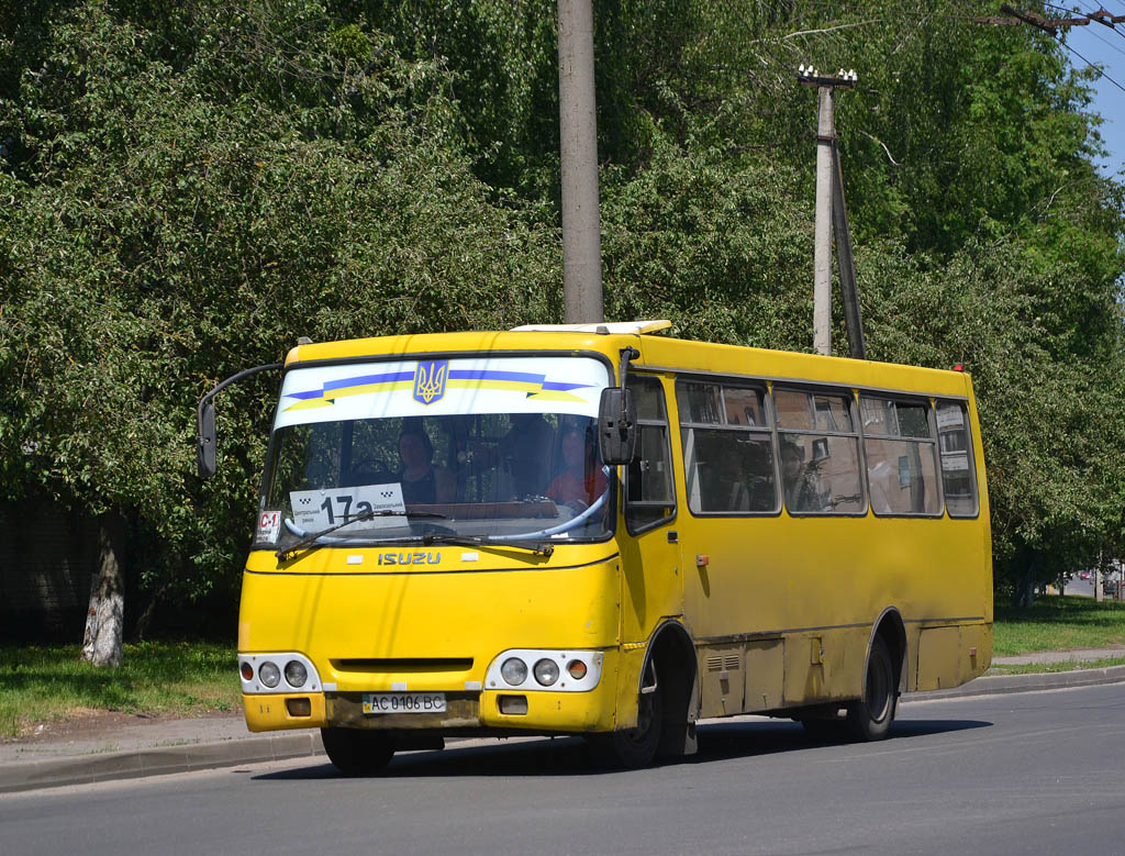 Volinskaya region, Bogdan A09201 (LuAZ) # AC 0106 BC