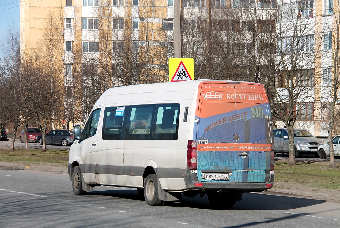 Санкт-Петербург, БТД-2219 (Volkswagen Crafter) № В 897 ВС 178