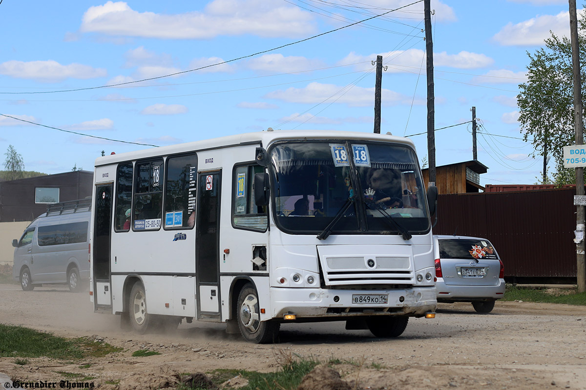 Саха (Якутия), ПАЗ-320302-08 № В 849 КО 14