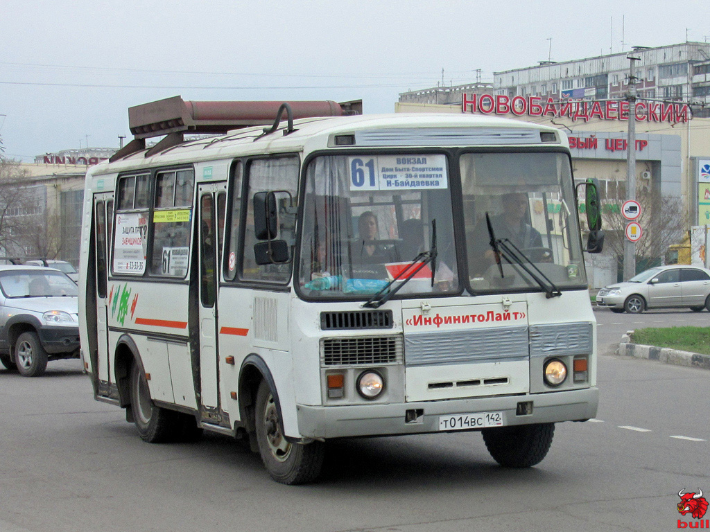 Кемеровская область - Кузбасс, ПАЗ-32054 № Т 014 ВС 142