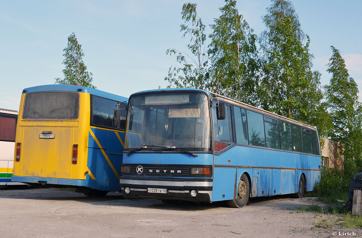 Ленинградская область, Setra S215UL № О 028 ТВ 42