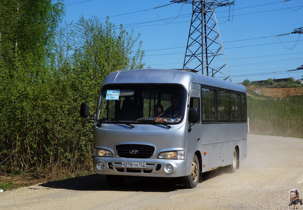 Нижегородская область, Hyundai County LWB C09 (ТагАЗ) № М 278 ТМ 152