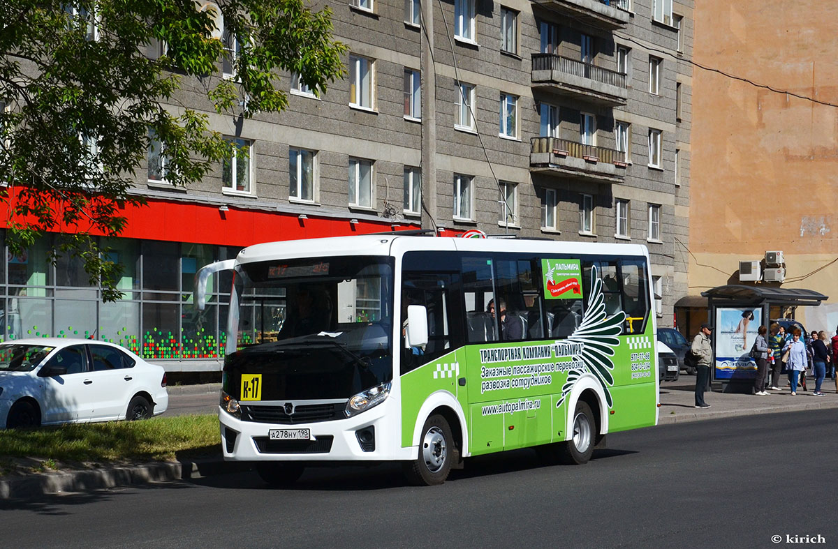 Санкт-Петербург, ПАЗ-320435-04 "Vector Next" № А 278 НУ 198