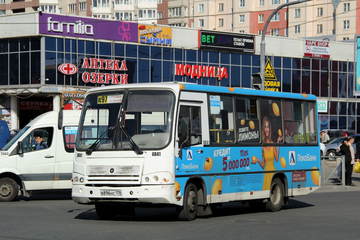 Санкт-Петербург, ПАЗ-320402-05 № 8841