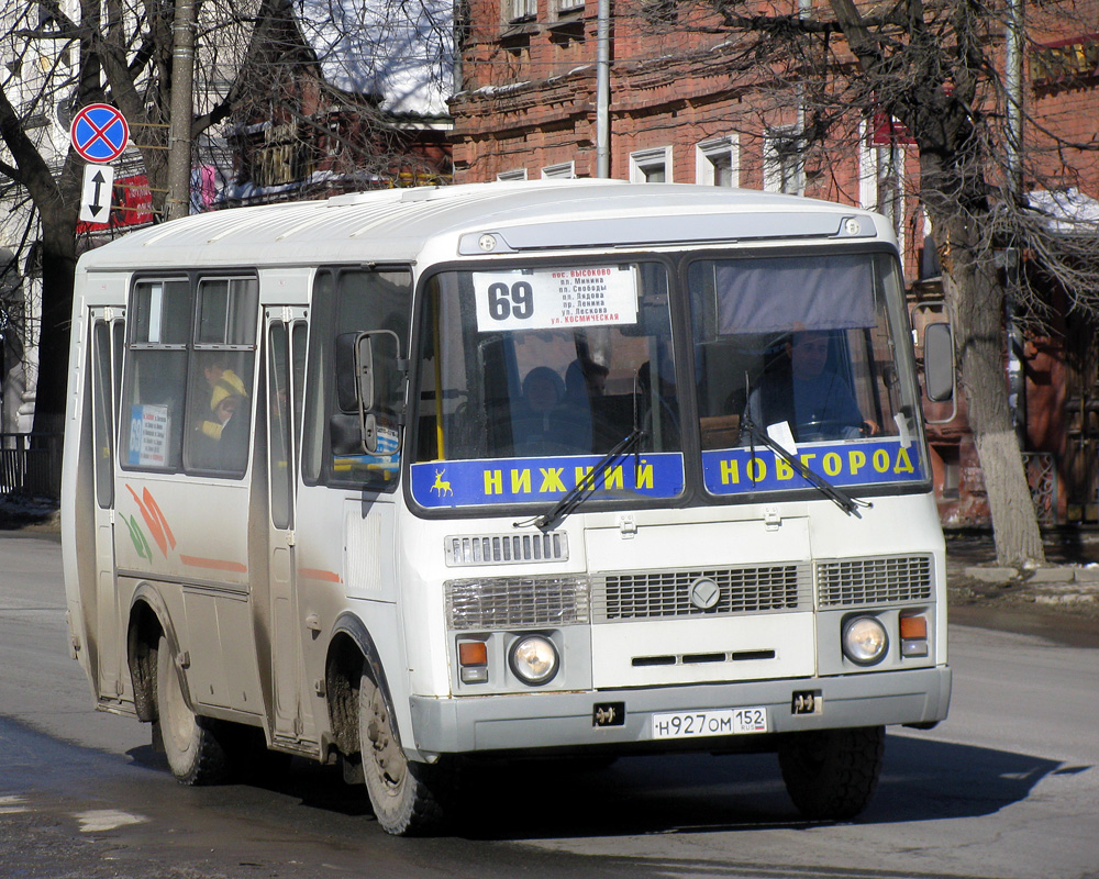 Нижегородская область, ПАЗ-32054 № Н 927 ОМ 152