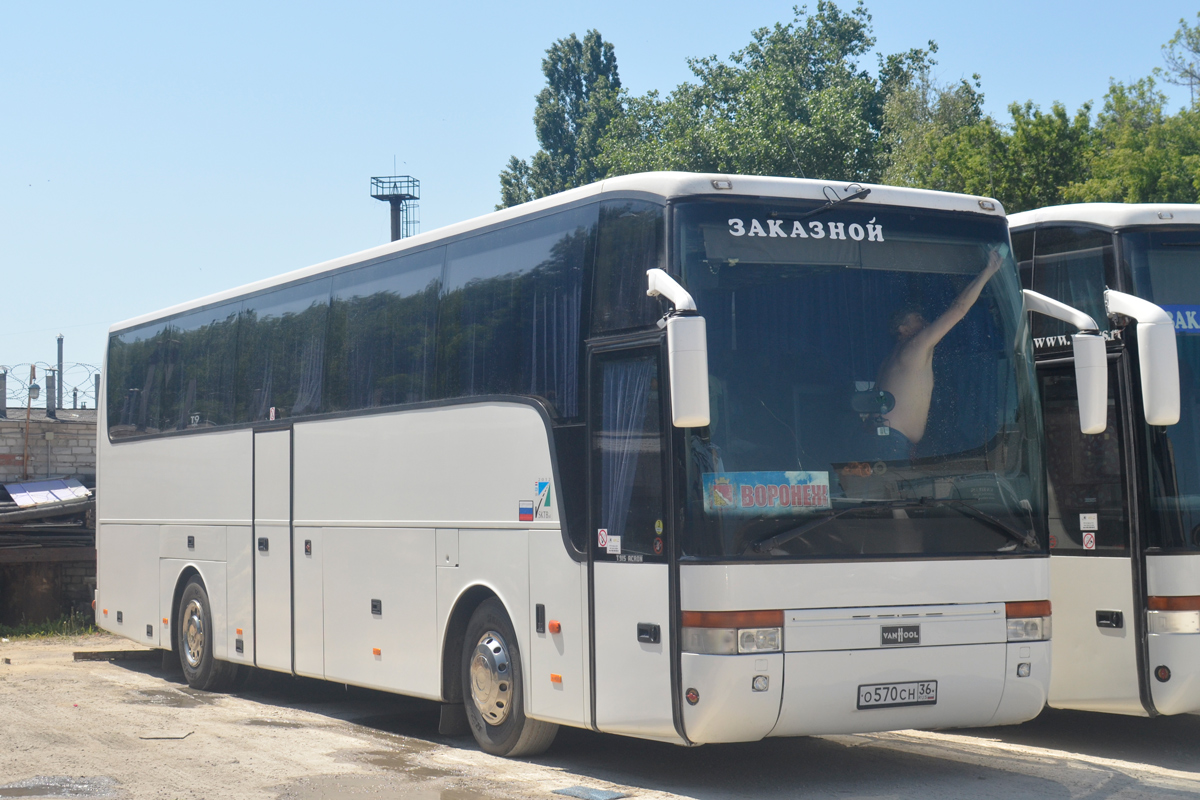 Воронежская область, Van Hool T915 Acron № О 570 СН 36