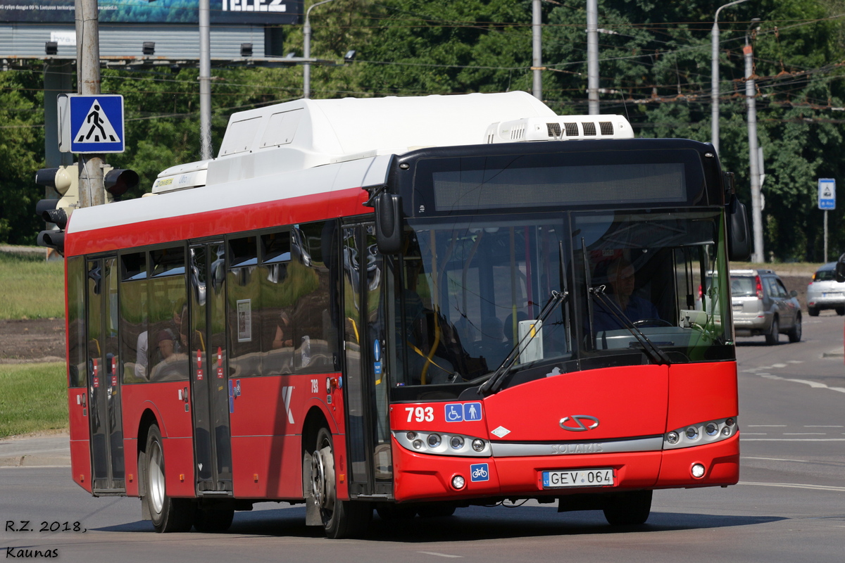 Литва, Solaris Urbino III 12 CNG № 793