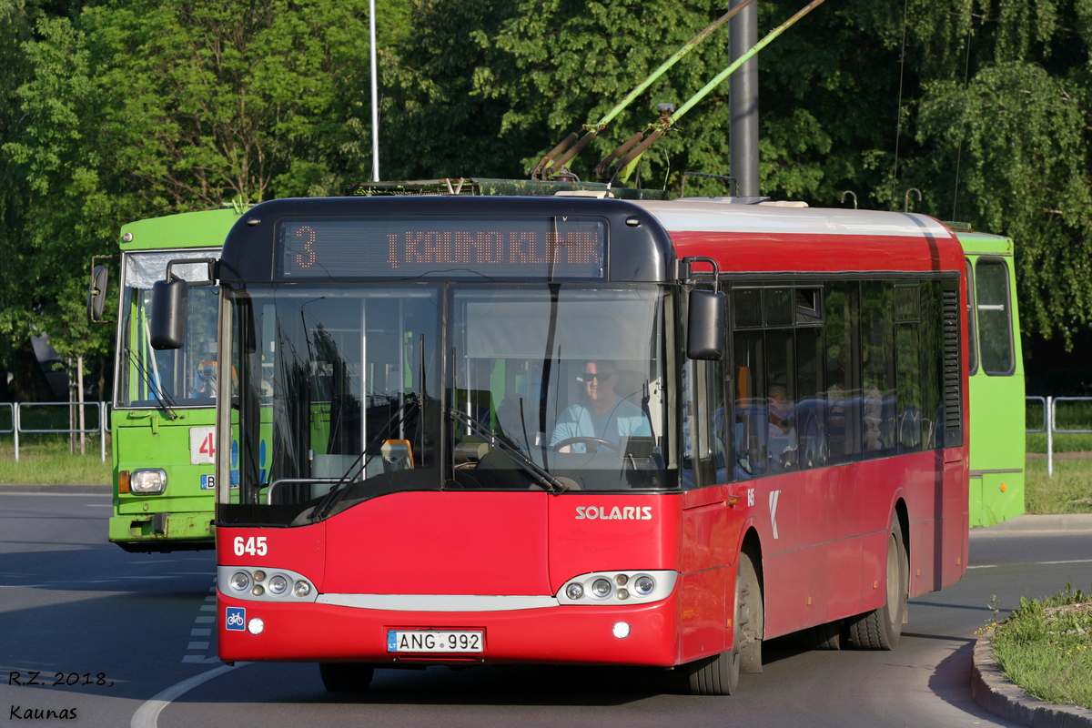 Литва, Solaris Urbino II 12 № 645