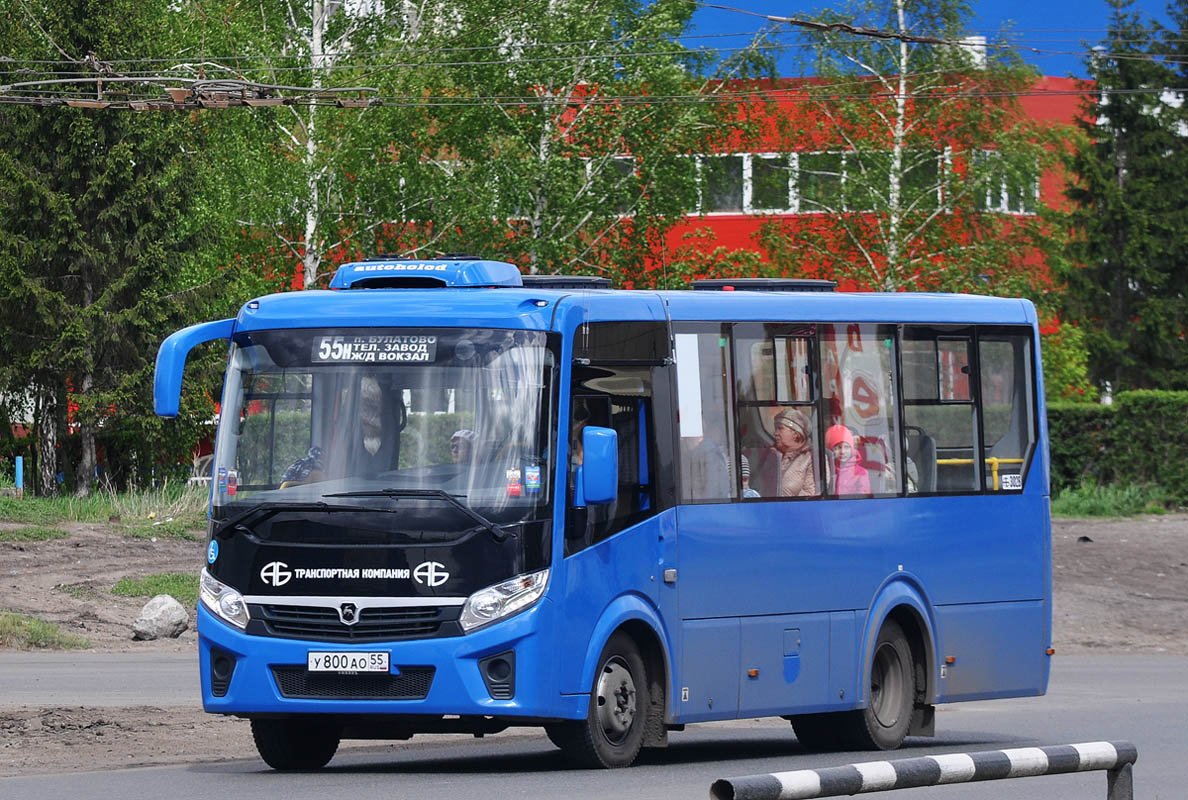 Омская вобласць, ПАЗ-320435-04 "Vector Next" № 3028