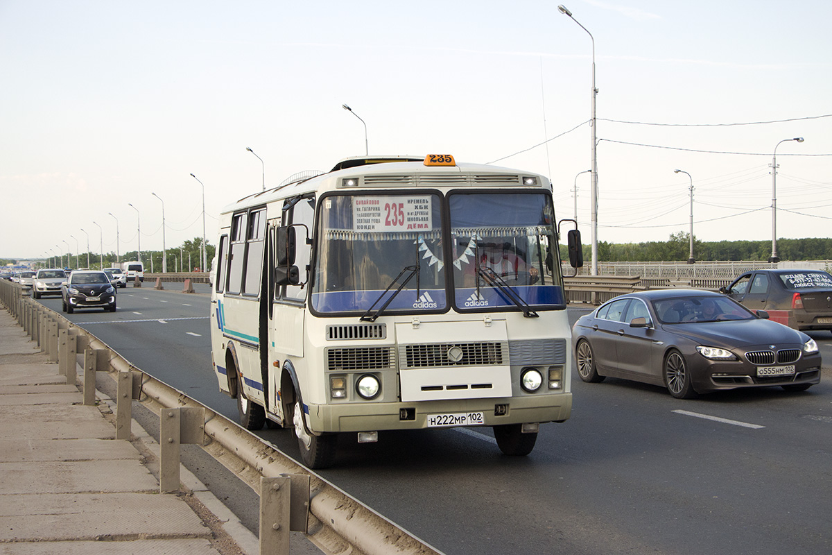 Башкортостан, ПАЗ-32053 № Н 222 МР 102