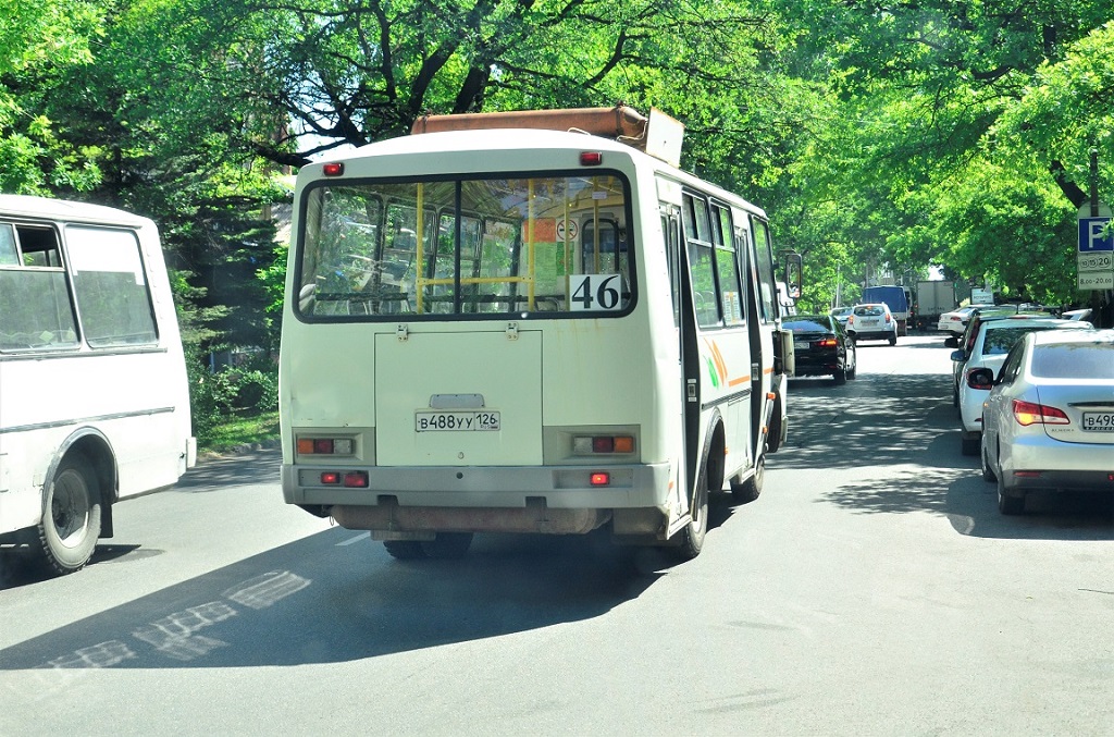 Ставропольский край, ПАЗ-32054 № В 488 УУ 126