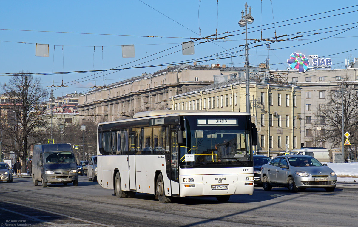 Санкт-Петербург, MAN A72 Lion's Classic SÜ283 № 9121