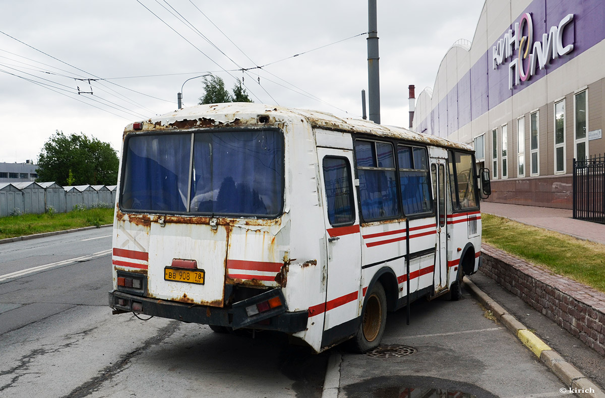 Санкт-Петербург, ПАЗ-3205-110 КТ-201Б № ВВ 908 78