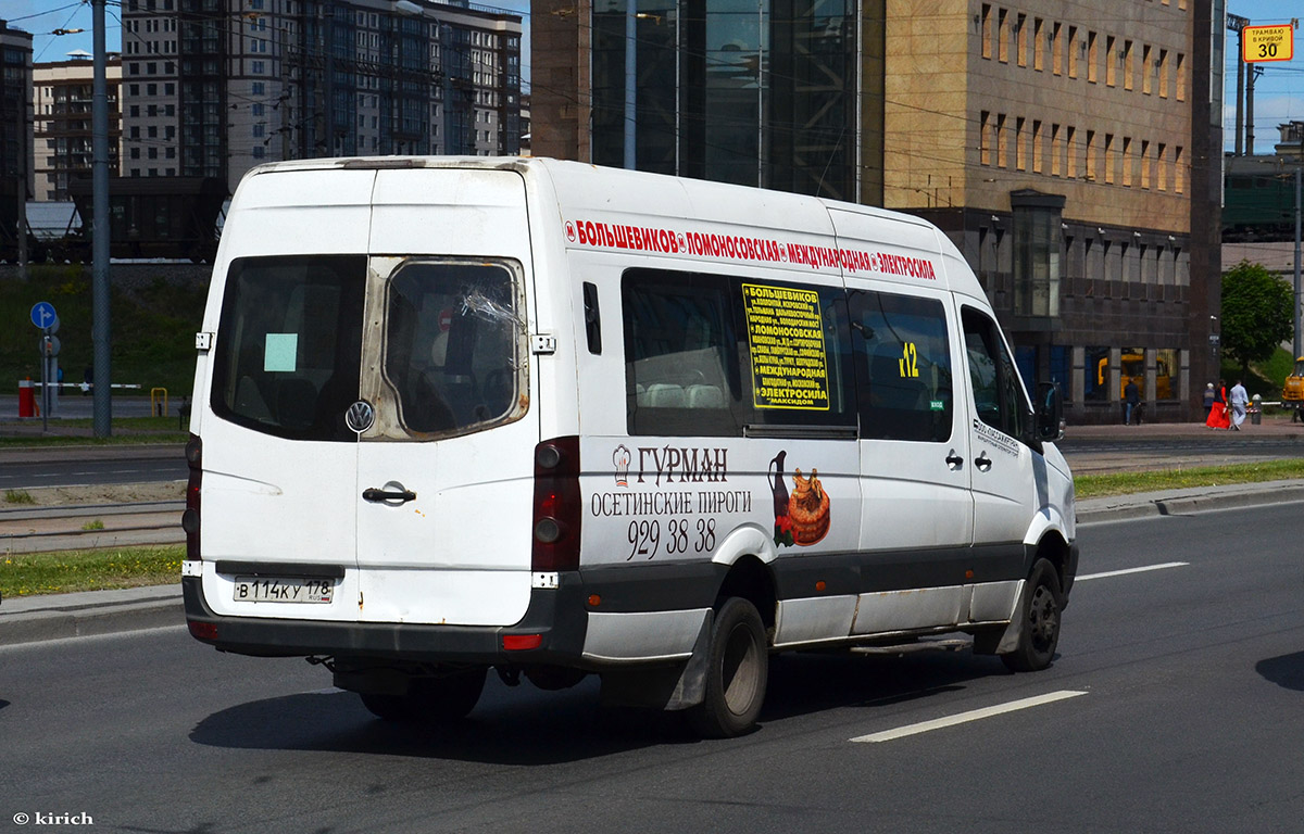 Санкт-Петербург, БТД-2219 (Volkswagen Crafter) № В 114 КУ 178