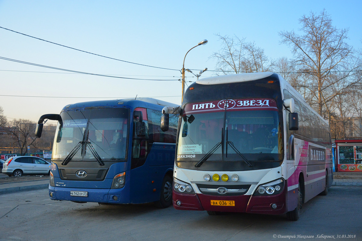 Хабаровский край, Daewoo FX212 Super Cruiser № ВА 036 27