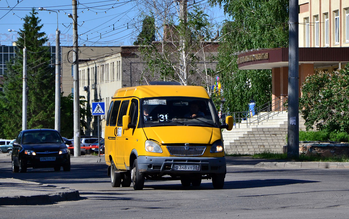 Penza region, GAZ-322132 (XTH, X96) № О 348 ХУ 58