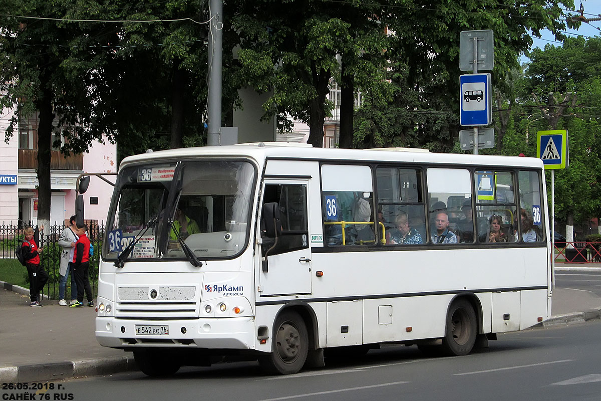 Ярославская область, ПАЗ-320402-05 № Е 542 ВО 76