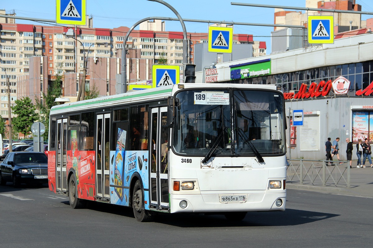 Санкт-Петербург, ЛиАЗ-5293.53 № 3460