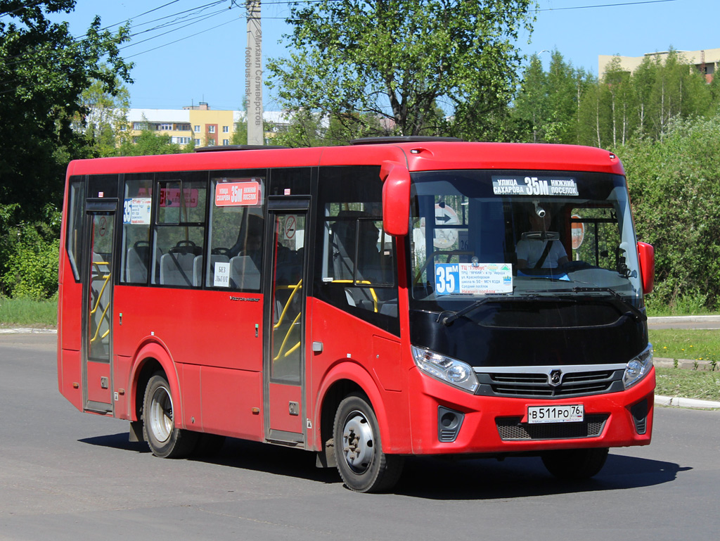 Ярославская область, ПАЗ-320405-04 "Vector Next" № В 511 РО 76