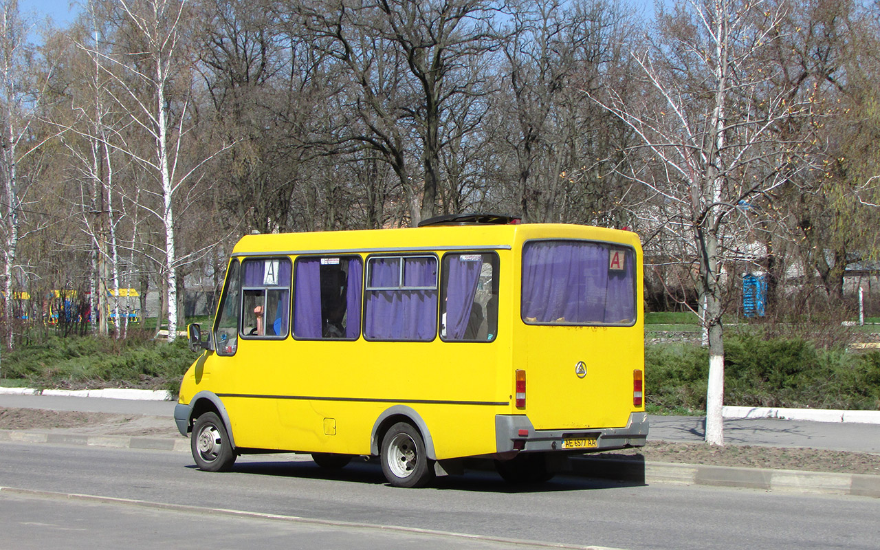 Dnipropetrovská oblast, BAZ-22154 "Delfin" č. AE 6577 AA