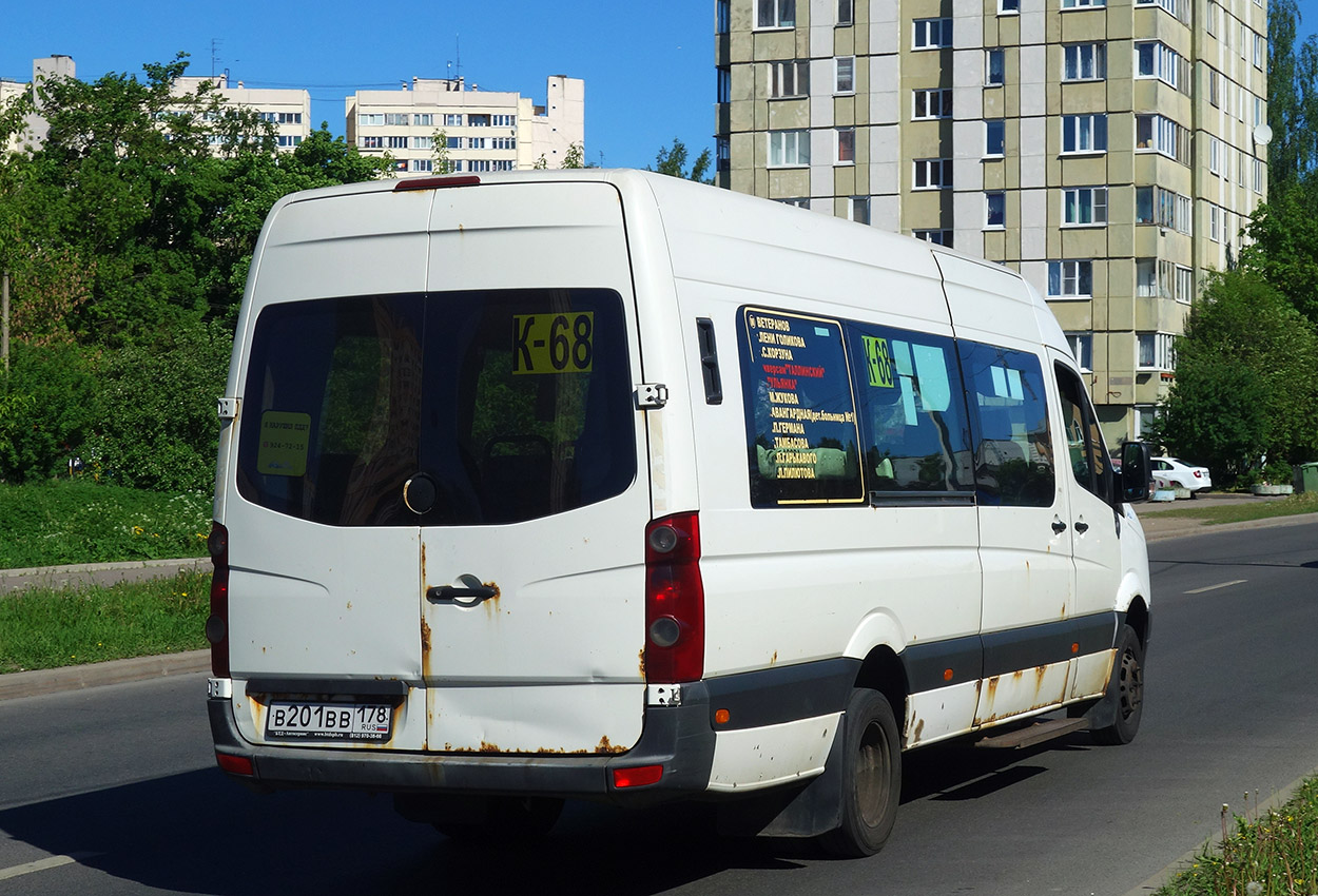 Санкт-Петербург, БТД-2219 (Volkswagen Crafter) № В 201 ВВ 178