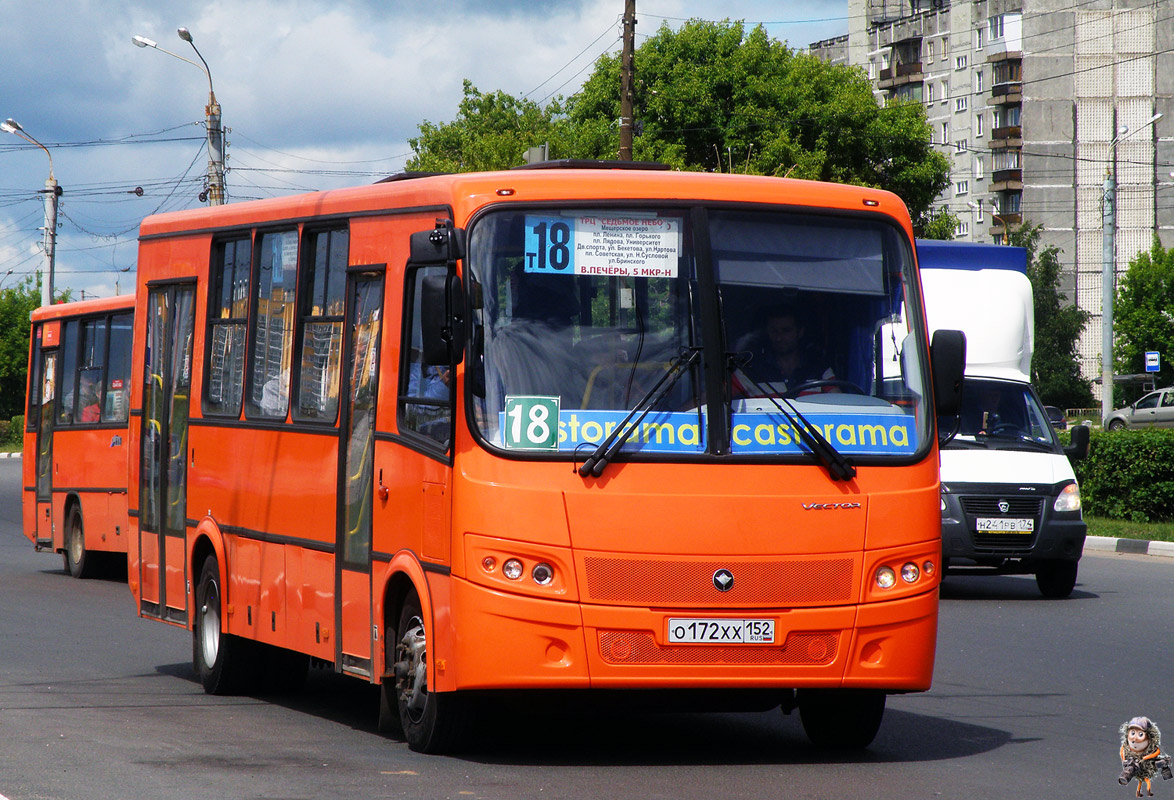 Нижегородская область, ПАЗ-320414-05 "Вектор" № О 172 ХХ 152