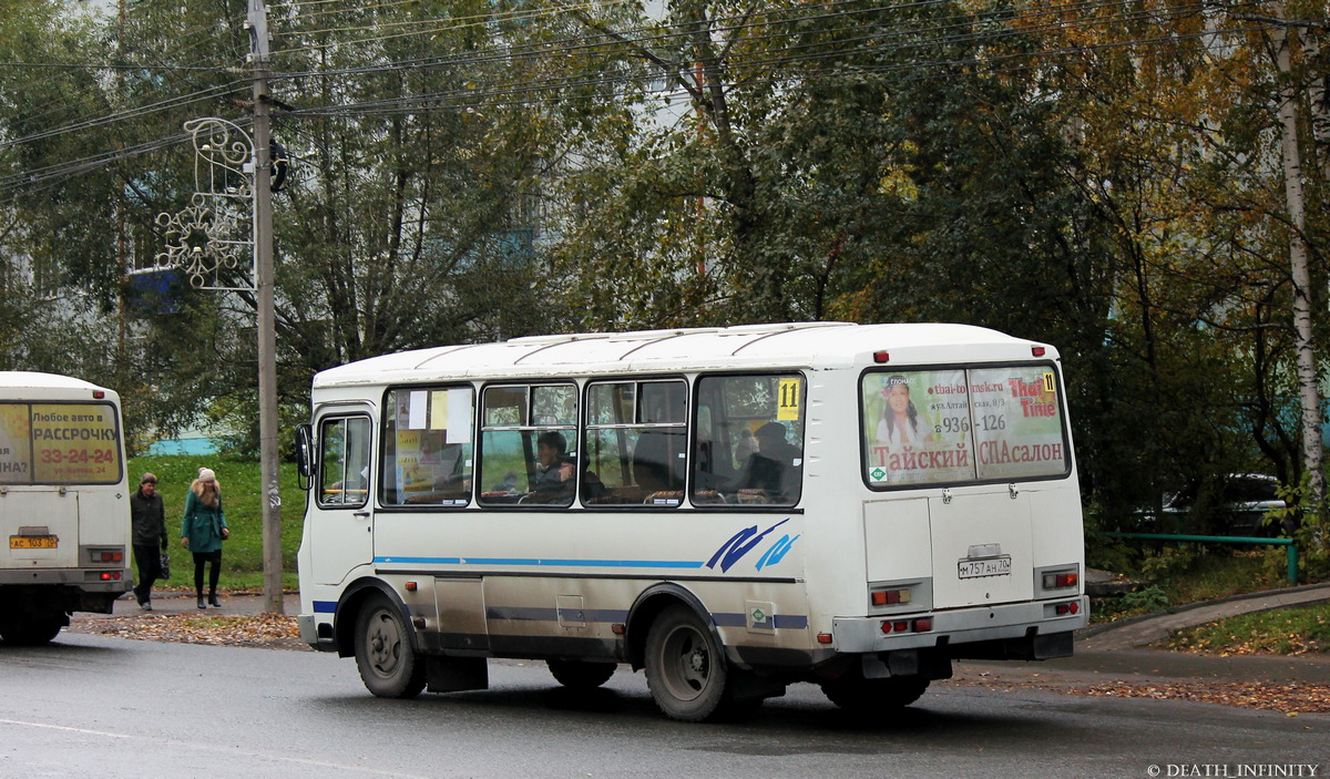 Томская область, ПАЗ-32054 № М 757 АН 70