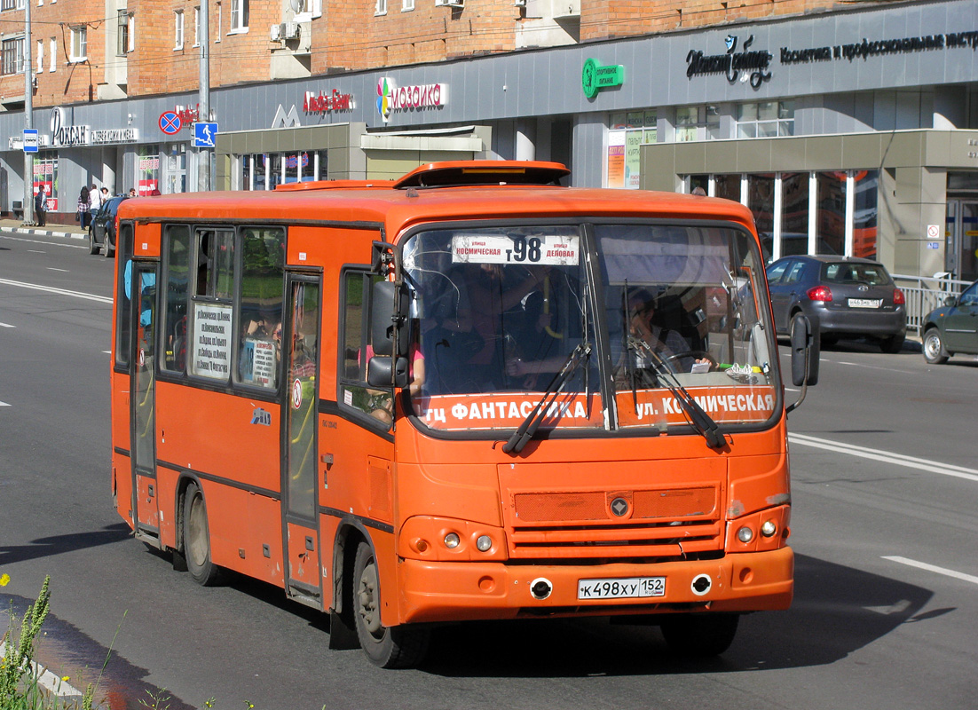 Нижегородская область, ПАЗ-320402-05 № К 498 ХУ 152