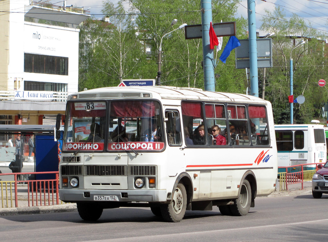 Nizhegorodskaya region, PAZ-32054 č. В 357 ЕА 152