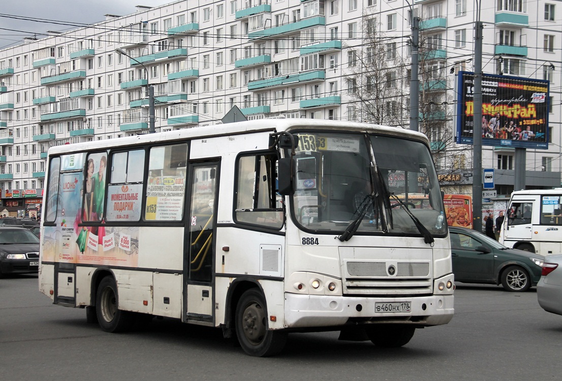 Санкт-Петербург, ПАЗ-320402-05 № 8884