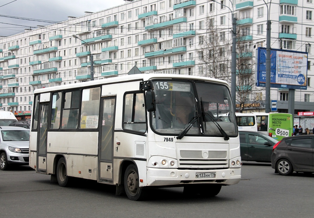 Санкт-Петербург, ПАЗ-320402-05 № 7949