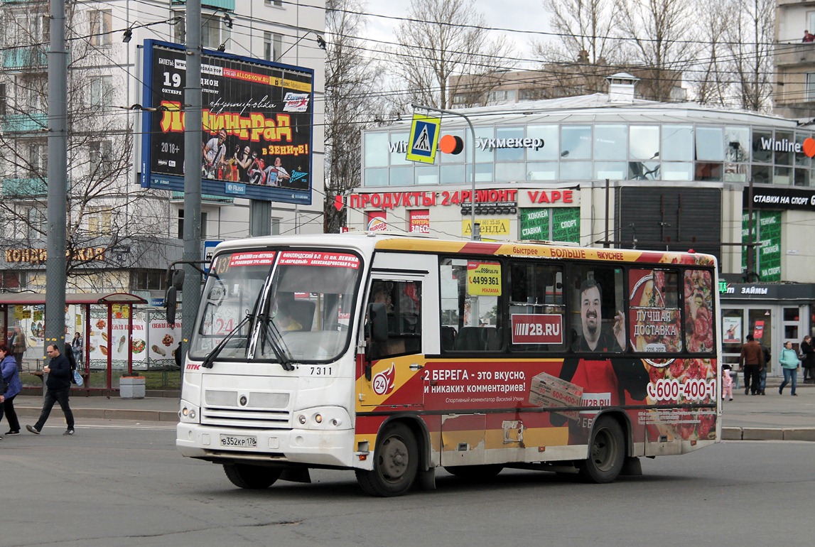 Санкт-Петербург, ПАЗ-320402-05 № n311