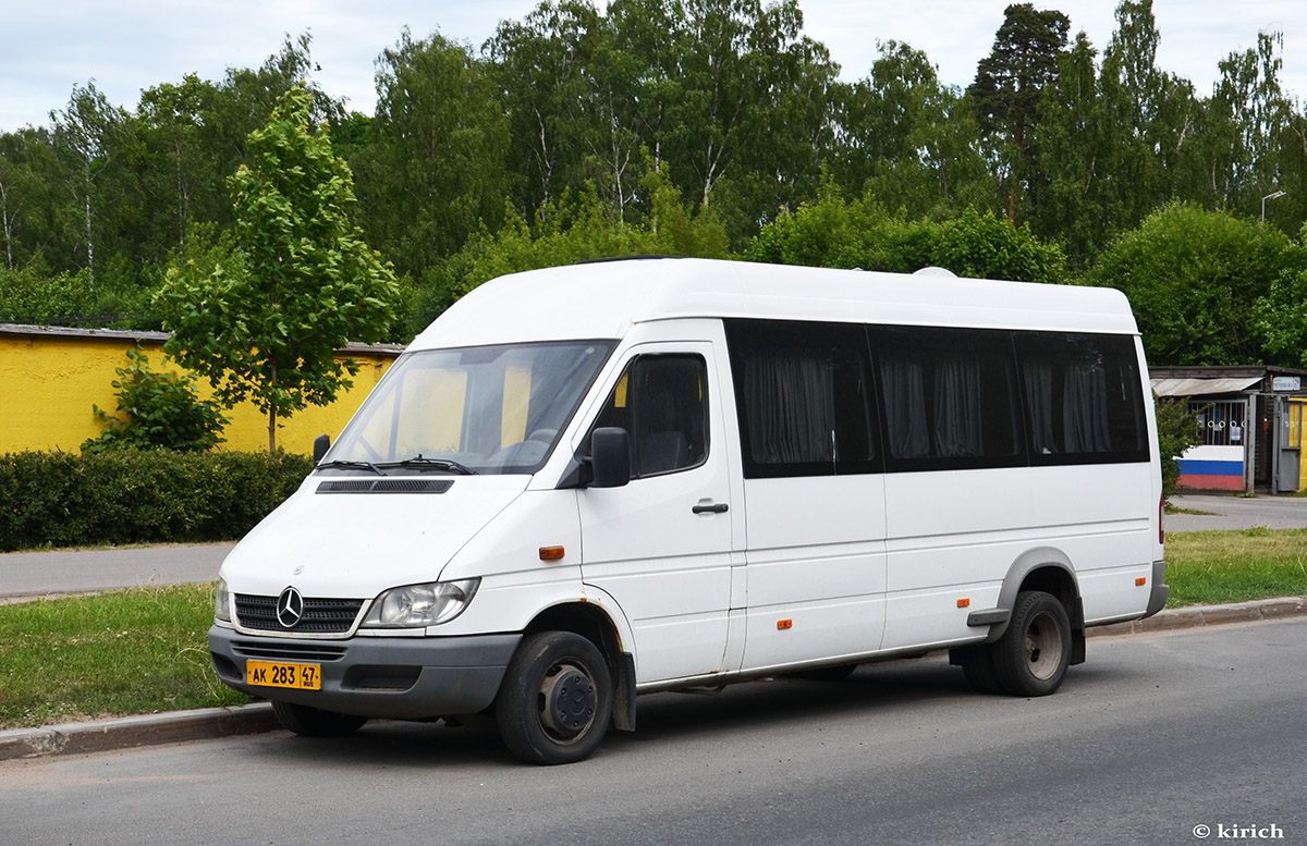 Ленинградская область, 904.663 (Mercedes-Benz Sprinter 413CDI) № АК 283 47