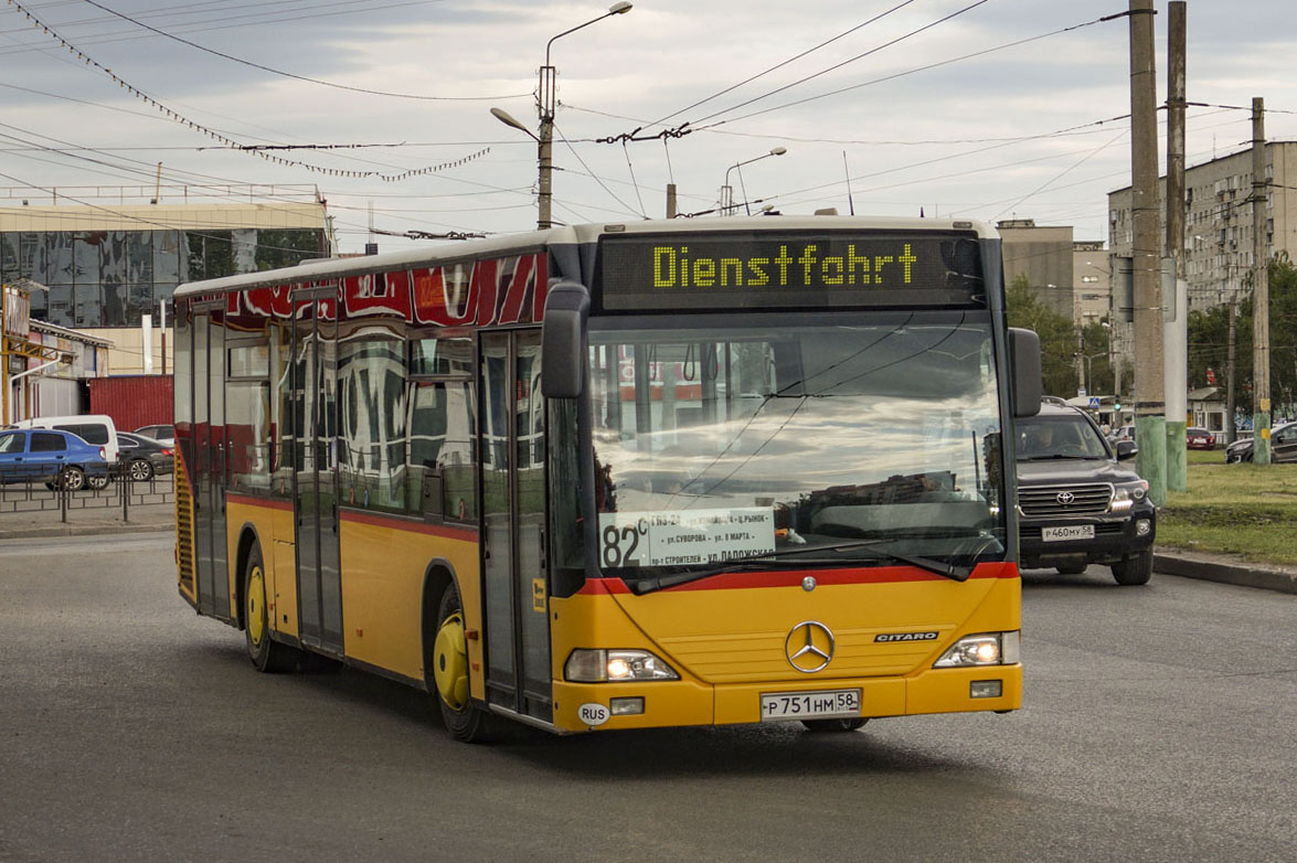 Пензенская область, Mercedes-Benz O530 Citaro № Р 751 НМ 58