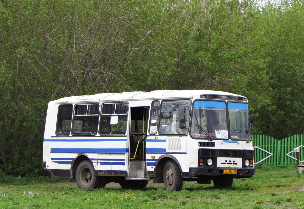 Красноярский край, ПАЗ-32053-80 № ЕЕ 362 24