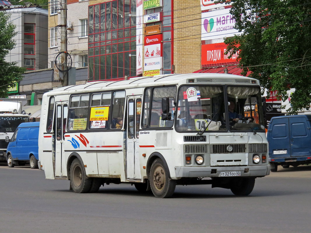 Кировская область, ПАЗ-4234 № Т 321 ОО 43