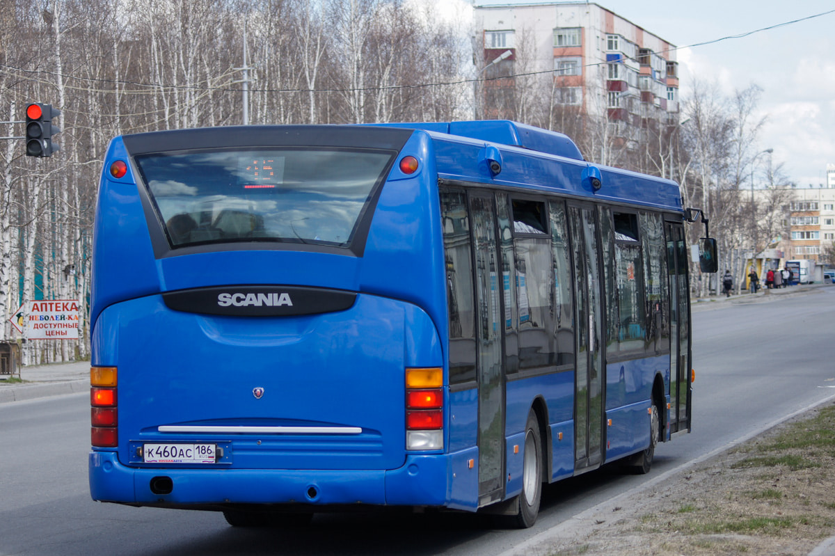 Khanty-Mansi AO, Scania OmniLink I (Scania-St.Petersburg) Nr. К 460 АС 186