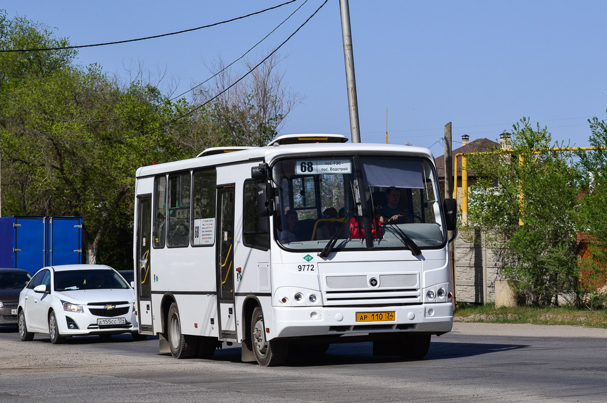 Волгоградская область, ПАЗ-320302-11 № 9772