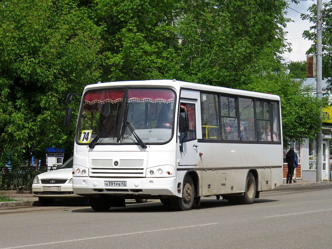 Кировская область, ПАЗ-320402-05 № Н 391 РВ 43