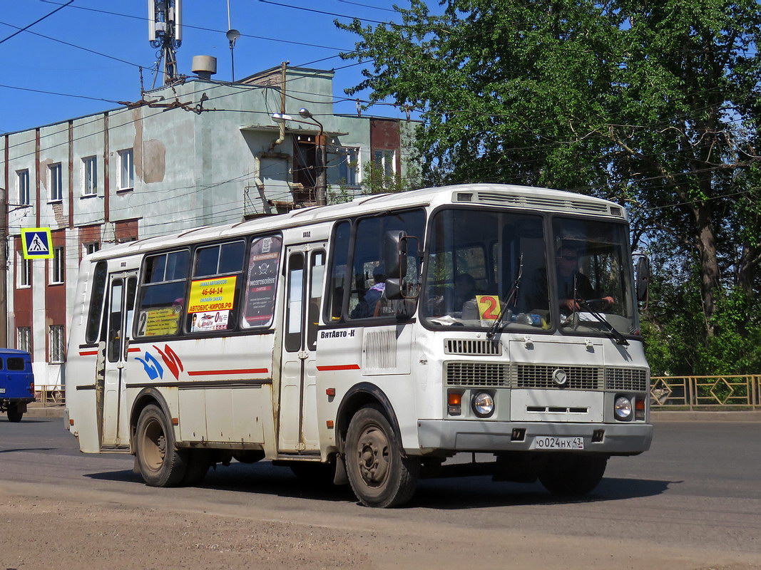 Кировская область, ПАЗ-4234 № О 024 НХ 43